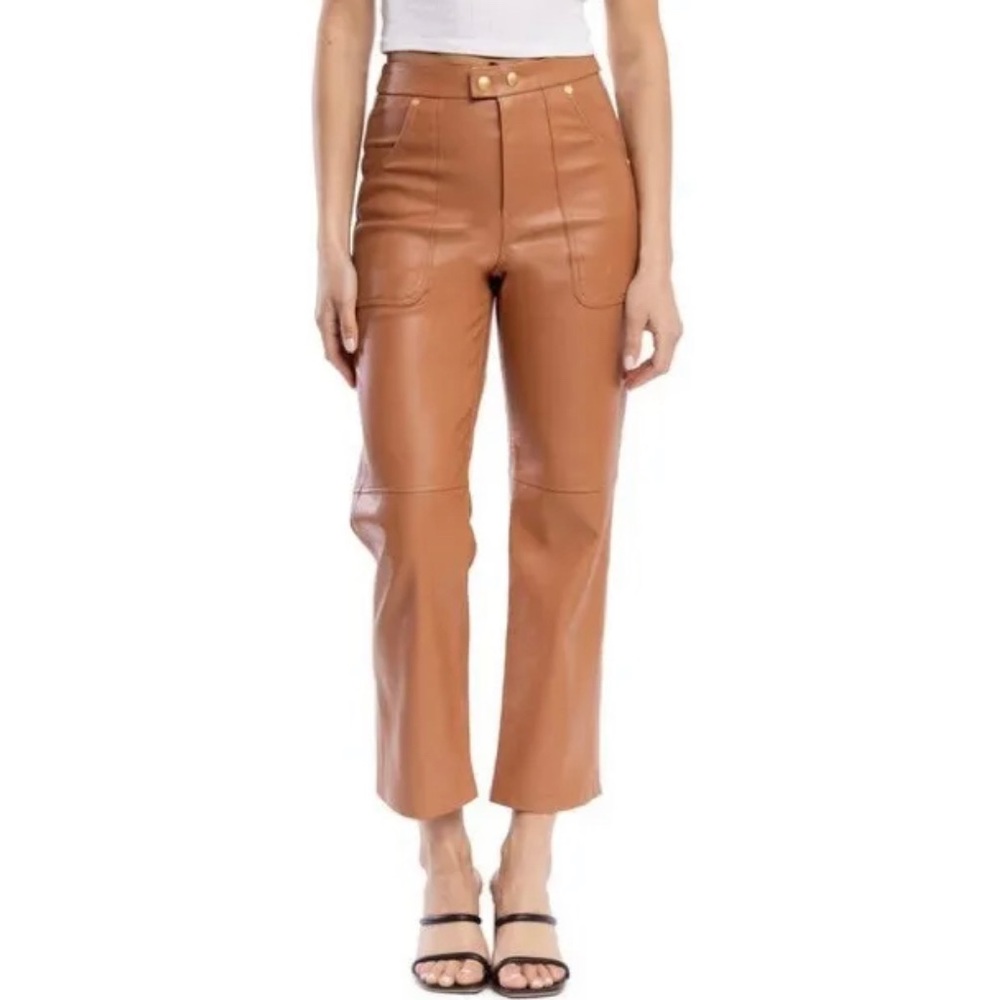 Blank NYC Vegan Faux Leather Cropped Pants